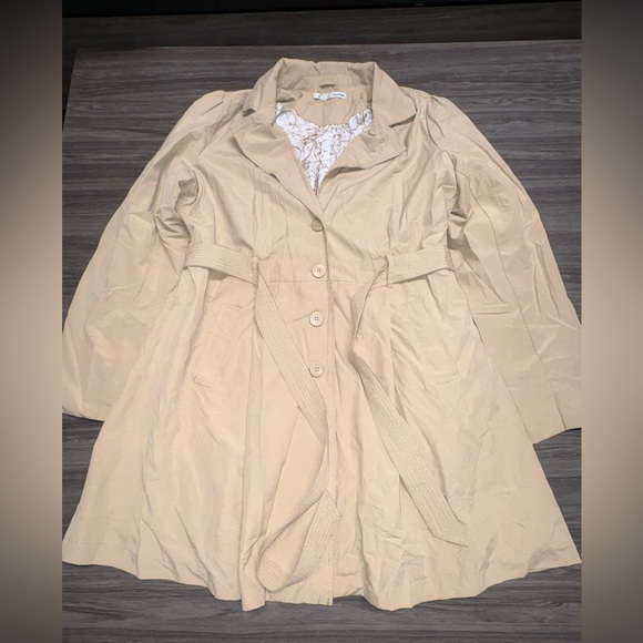 Maurice’s Trench Coat Size 1 - Picture 4 of 10